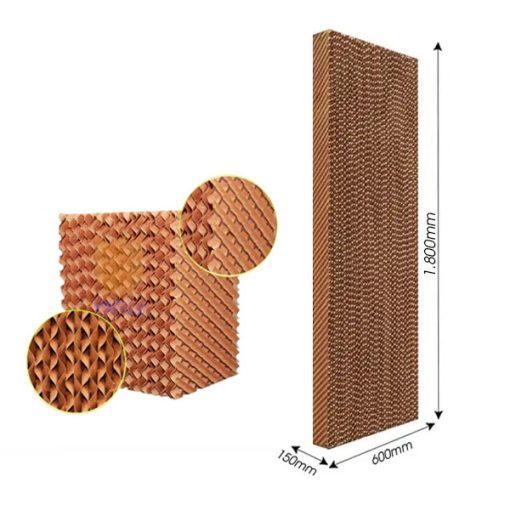 Tấm giấy làm mát Cooling Pad Nâu 1.8x0.6x0.15m
