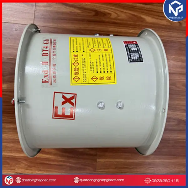 Quạt hướng trục phòng nổ CBF-400 14 Quạt phòng nổ hướng trục Nipaco CBF
