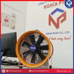 Quạt hút xách tay công nghiệp SHT-25 11 Quạt hút công nghiệp xách tay Nipaco