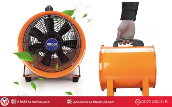 Quạt hút xách tay công nghiệp SHT-30 15 Quạt hút xách tay SHT-30