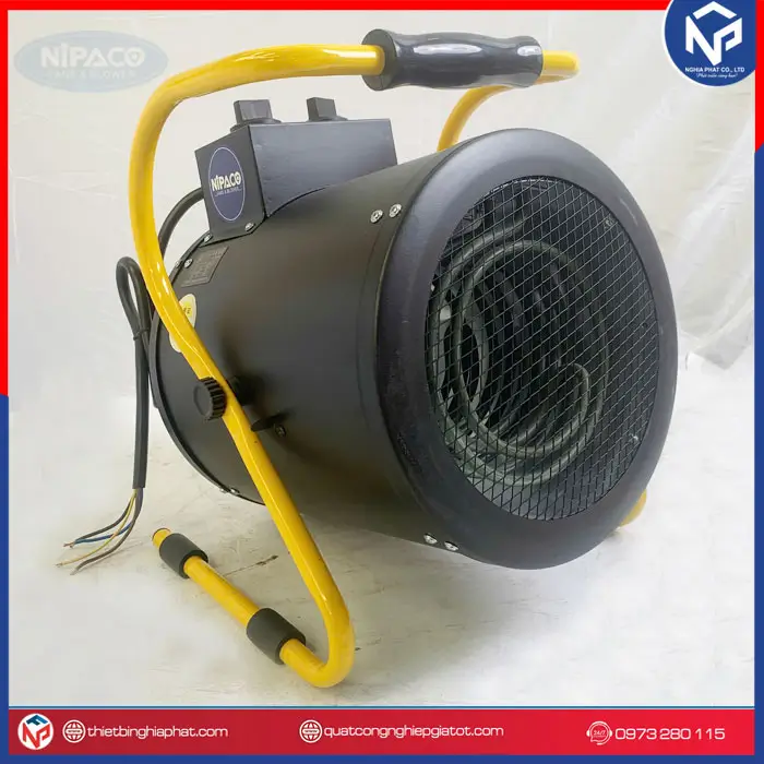 Quạt sấy gió nóng 3KW 12 Quạt sấy gió nóng Nipaco