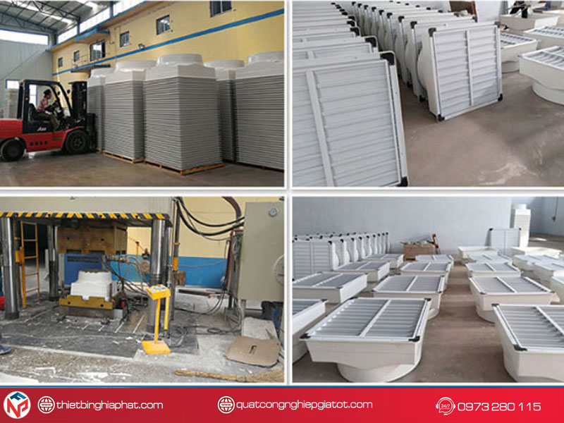 Quạt thông gió Composite trực tiếp 850x850 13 Phân phối Quạt composite chất lượng cao