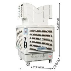Máy làm mát công nghiệp di động 18000 (2 đầu thổi) KT 1920x1200x1200mm