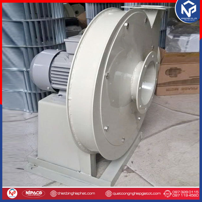 Quạt ly tâm cao áp 3HP NPC152-4.0A-2.2KW-2P 23 Quạt ly tâm cao áp 3HP 2.2KW