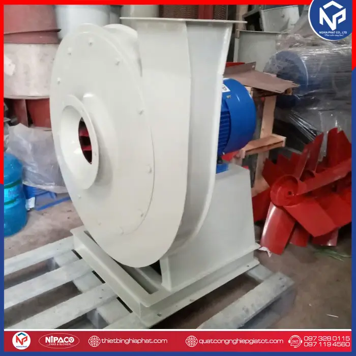Quạt ly tâm cao áp 7.5HP NPC152-4.5A-5.5KW-2P 25 Quạt ly tâm cao áp 7.5HP - 5.5KW