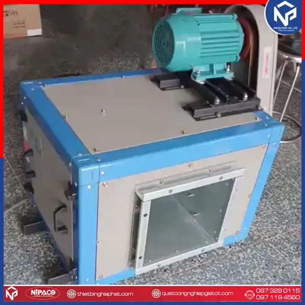 Quạt ly tâm hộp tiêu âm Soffnet DT-15-4KW 19 Quạt ly tâm hộp tiêu âm Soffnet DT-18-4KW
