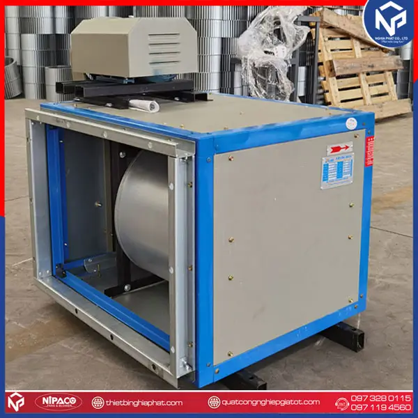 Quạt ly tâm hộp tiêu âm Soffnet DT-18-5.5KW 19 Quạt ly tâm hộp tiêu âm Soffnet DT-18-5.5KW