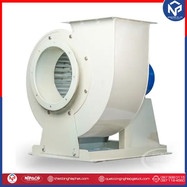 Quạt ly tâm hút khói 10HP 7.5KW NPC121-4.5A 16 Quạt ly tâm hút khói 10HP 7.5KW NPC121-4.5A
