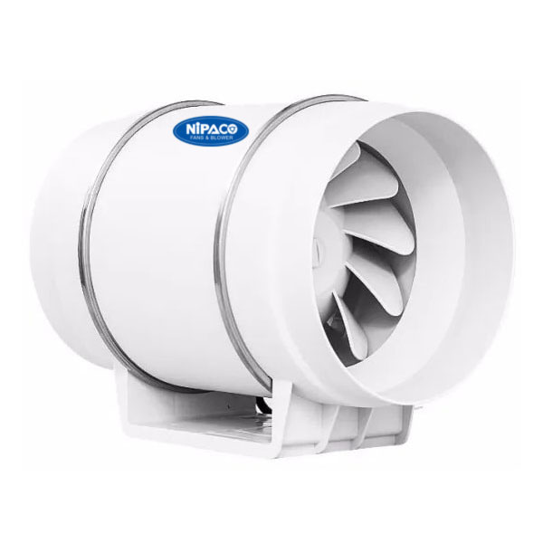 Quạt thông gió nối ống Nipaco HF-315 D315 9 Quạt thông gió nối ống Nipaco HF-315 D315