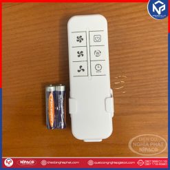 Quạt đảo dạng hộp ốp trần 600x600 có điều khiển 14 Remote điều khiển Quạt ốp trần 600x600 Nipaco