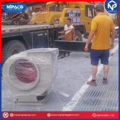 Quạt ly tâm trực tiếp hút khói 3KW Nipaco NPC-101-5A-3KW