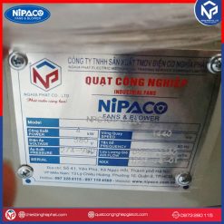 Quạt ly tâm hút khói 4kw 1000pa