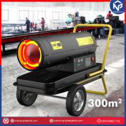 Máy sưởi dầu công nghiệp 30KW sử dụng 300m2