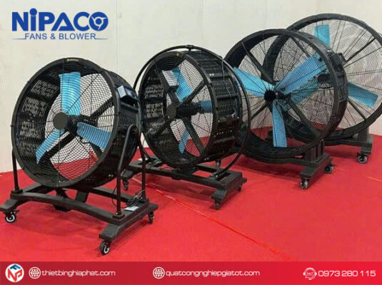 Quạt sàn công nghiệp sải cánh rộng