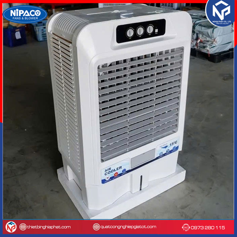 Máy làm mát không khí Nipaco CC90 - 500W 130L 19 Quạt hơi nước Nipaco CC90 500W